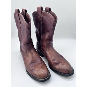 Ariat Boots Women's Sz 8B‎ Brown Leather Cowboy Western 35503
